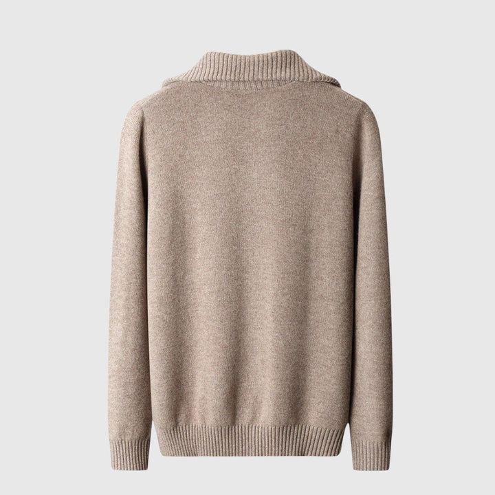 Libuše- Camisola s zipem Taranto Merino Wool