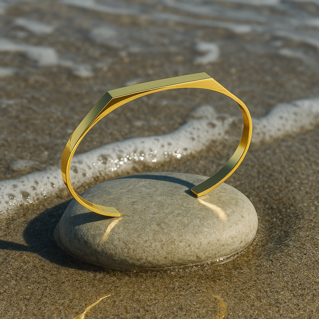 Coralia | Náramek zlaté linie