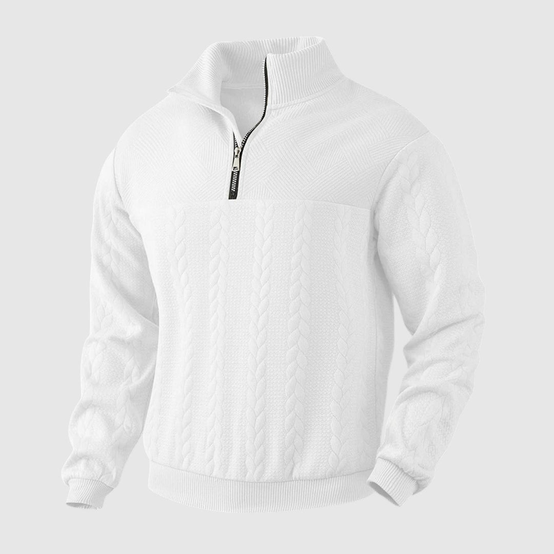 Libuše – Prémiový svetr se čtvrtinovým zipem