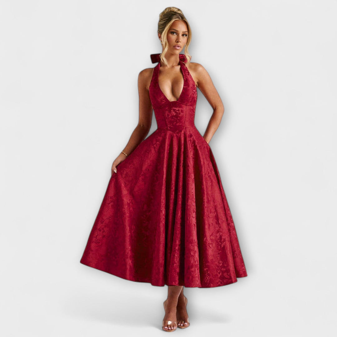 Catalina - Okouzlující Midi Šaty