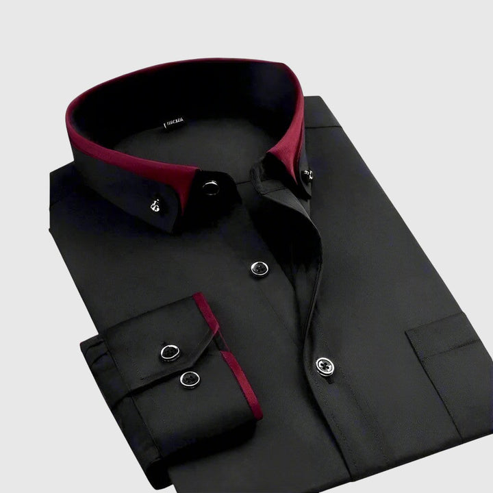 Jan – Pánská košile s elegantními kontrastními detaily