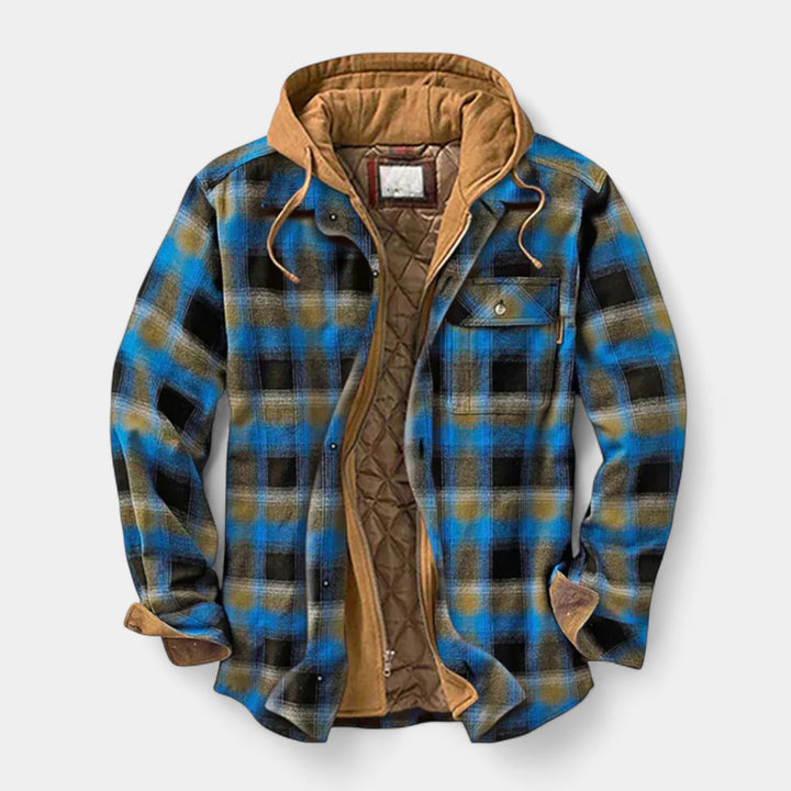 Thomas – Stylová patchworková bunda pro sebevědomé muže