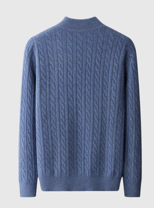 Libuše- Pletená polokošile z kašmíru Deneb