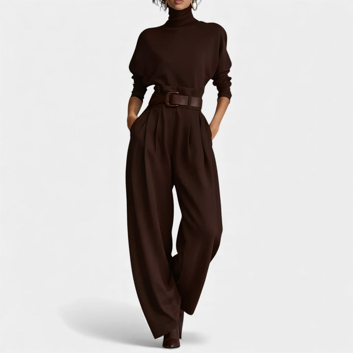 Maria – Sada s rolákem a rovnými kalhotami