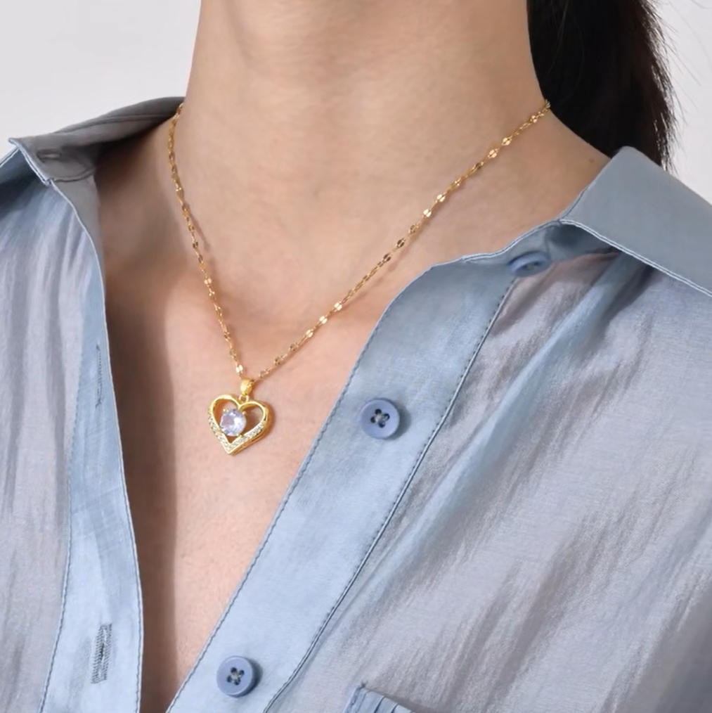 Lucie – Elegantní srdcový šperk pro výjimečné ženy