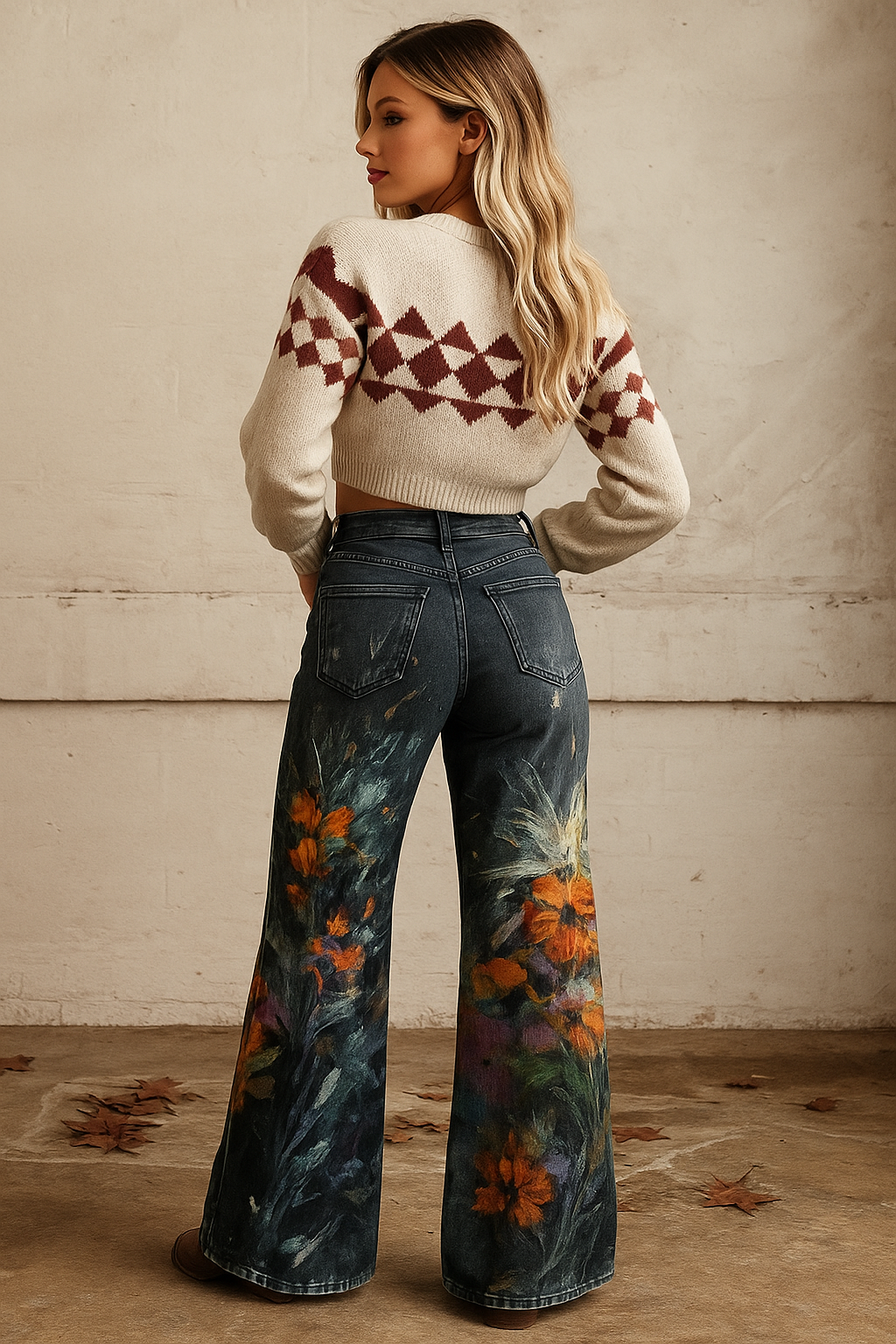 Anna | Vintage Boho Kalhoty