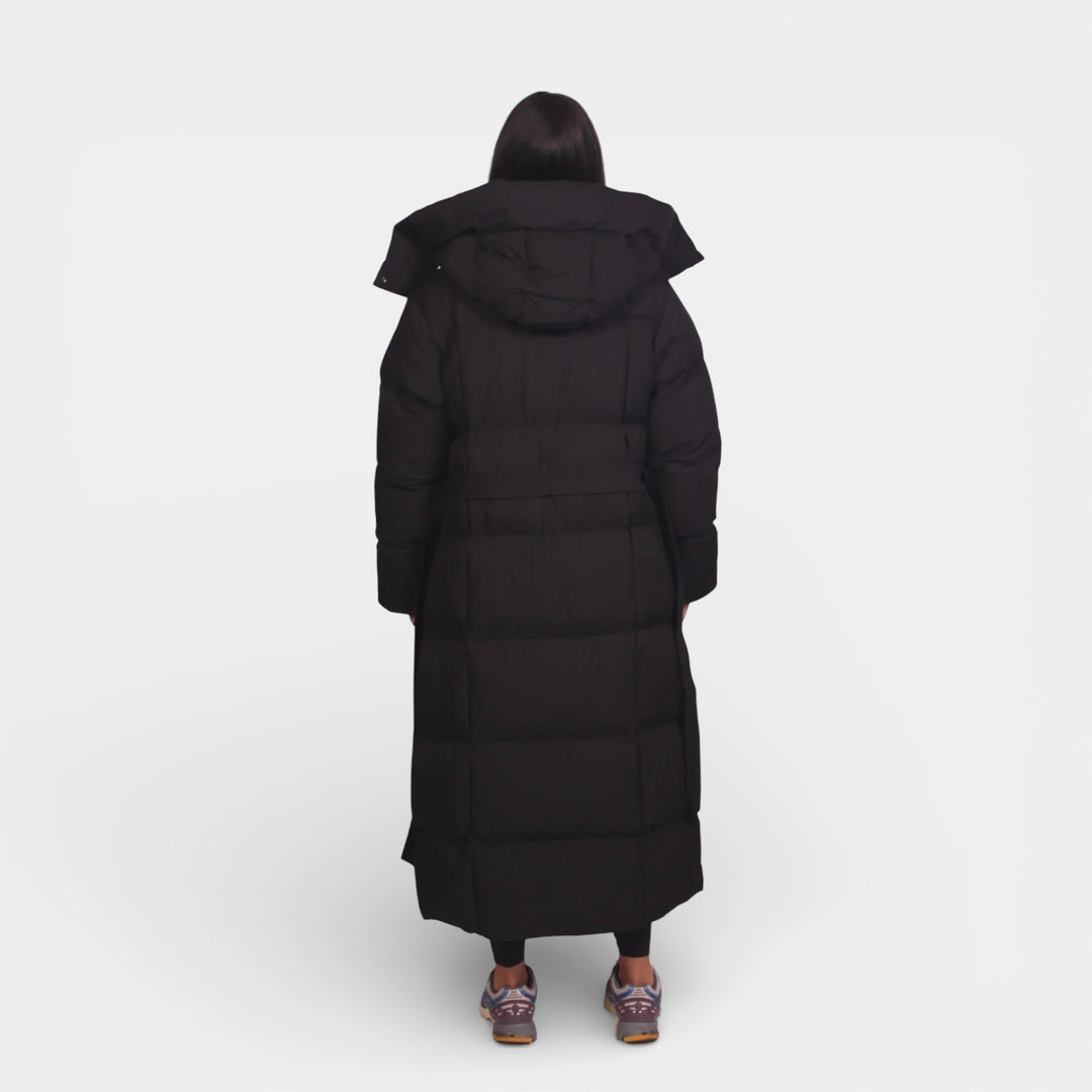 Carmen – Dlouhý zimní kabát s páskem