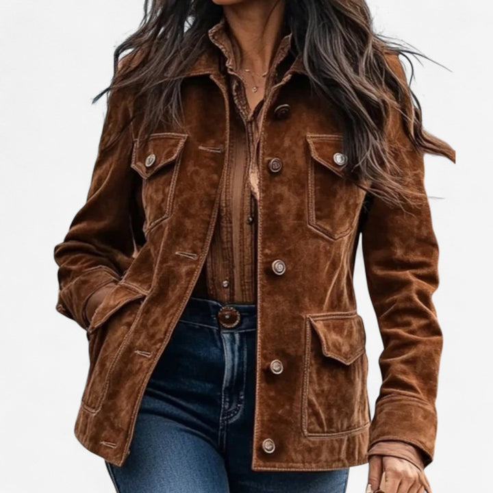 Magalie™ Vesta ve stylu bohémy