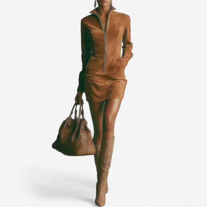 Claverie™ Zipová Šaty