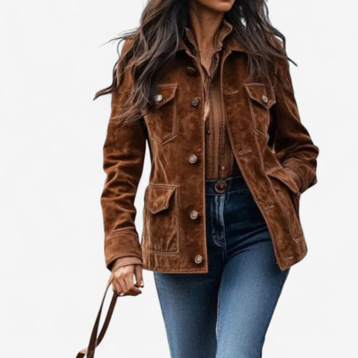 Magalie™ Vesta ve stylu bohémském