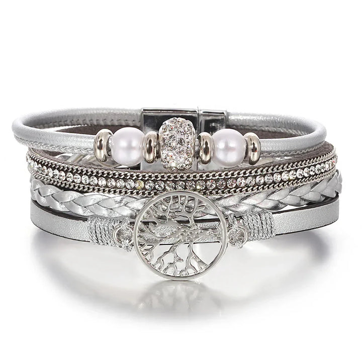 Náramek s kamínky Stromu života