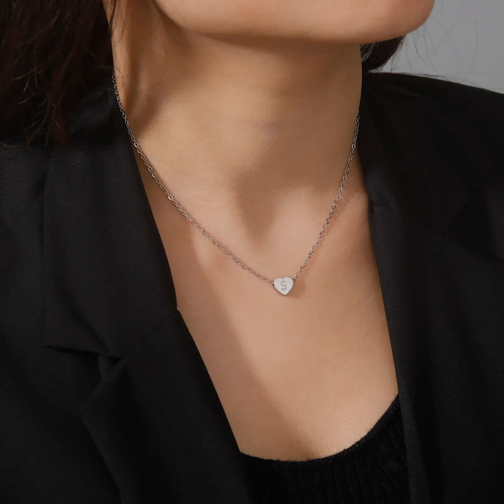 Náhrdelník s iniciály Timeless Heart