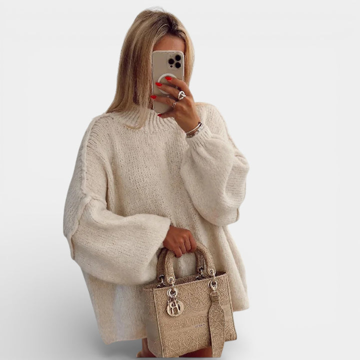 Alena – Rolákový streetwearový svetr