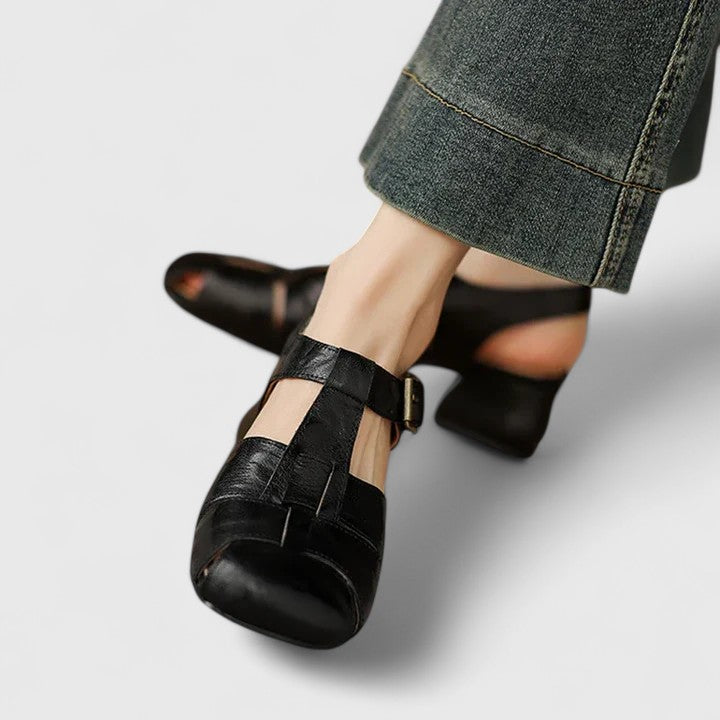 Veronika – Sandály na podpatku