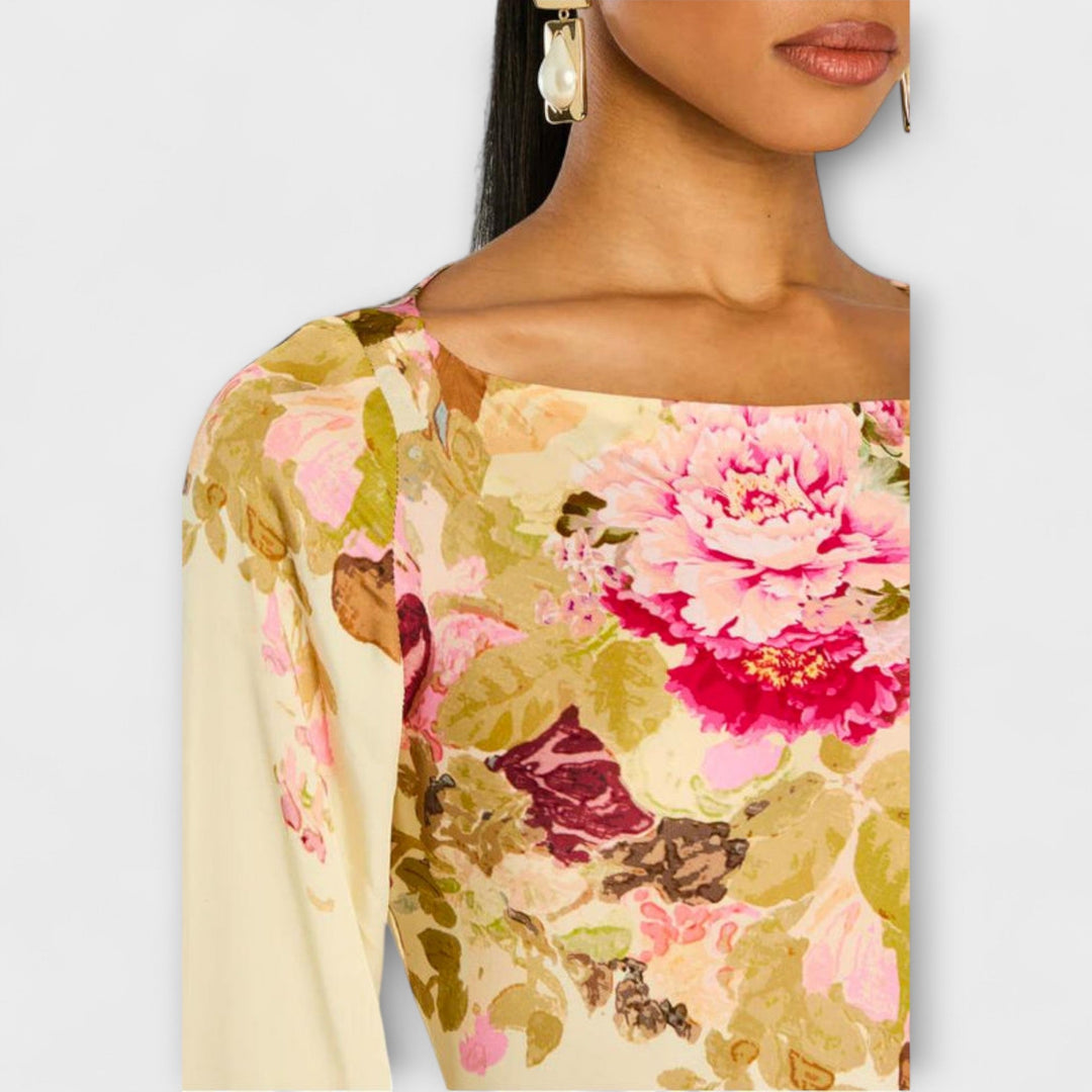 Kelly - Maxi šaty na zahradní párty