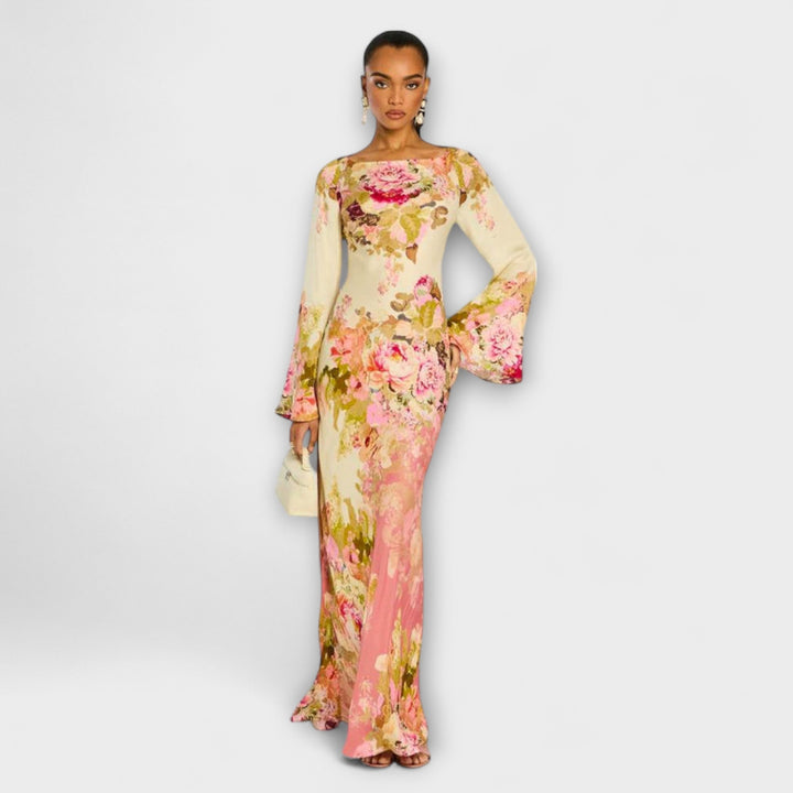 Kelly - Maxi šaty na zahradní párty