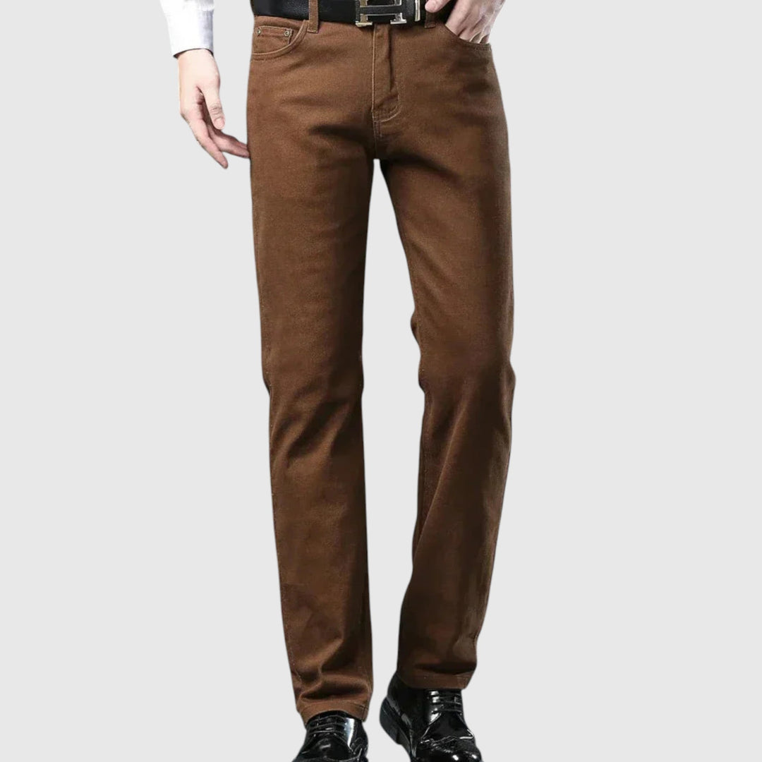 Elegantní bavlněné džíny