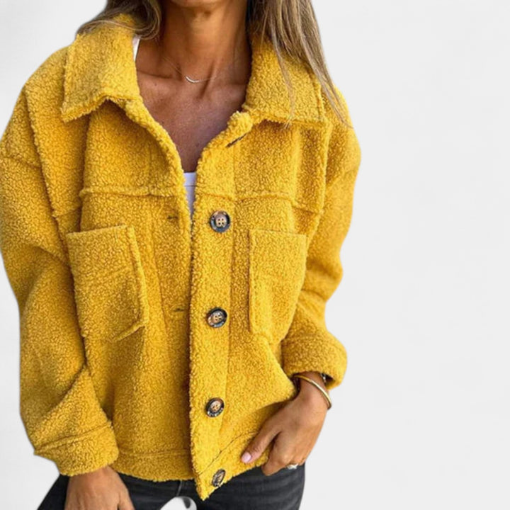 Kristýna – Krátká bunda s klopami