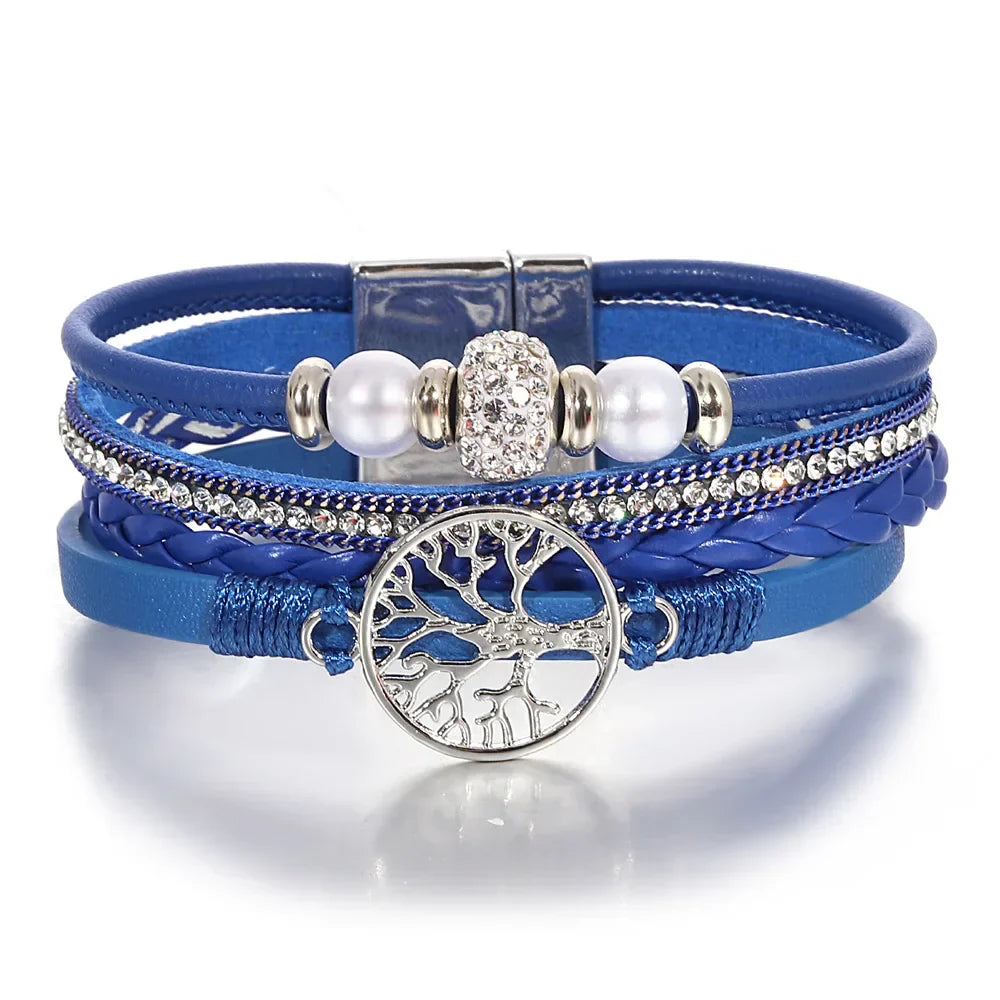 Náramek s kamínky Stromu života