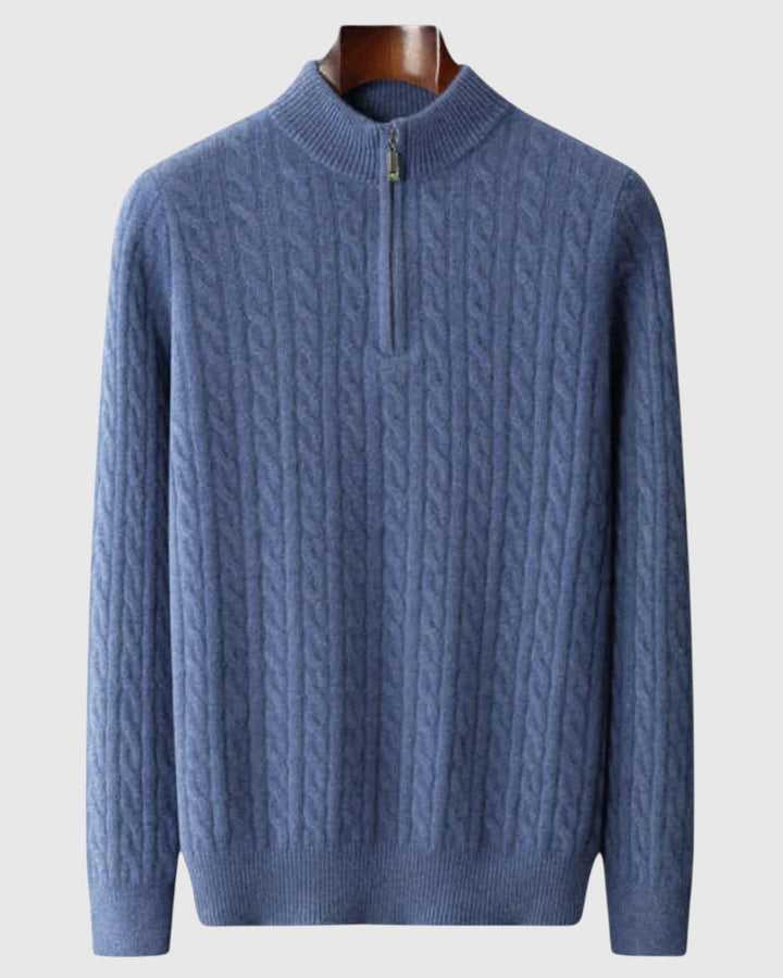 Libuše- Pletená polokošile z kašmíru Deneb