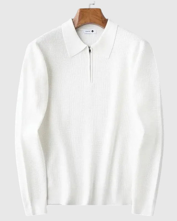 Libuše- Elegantní pánská mikina se zipem