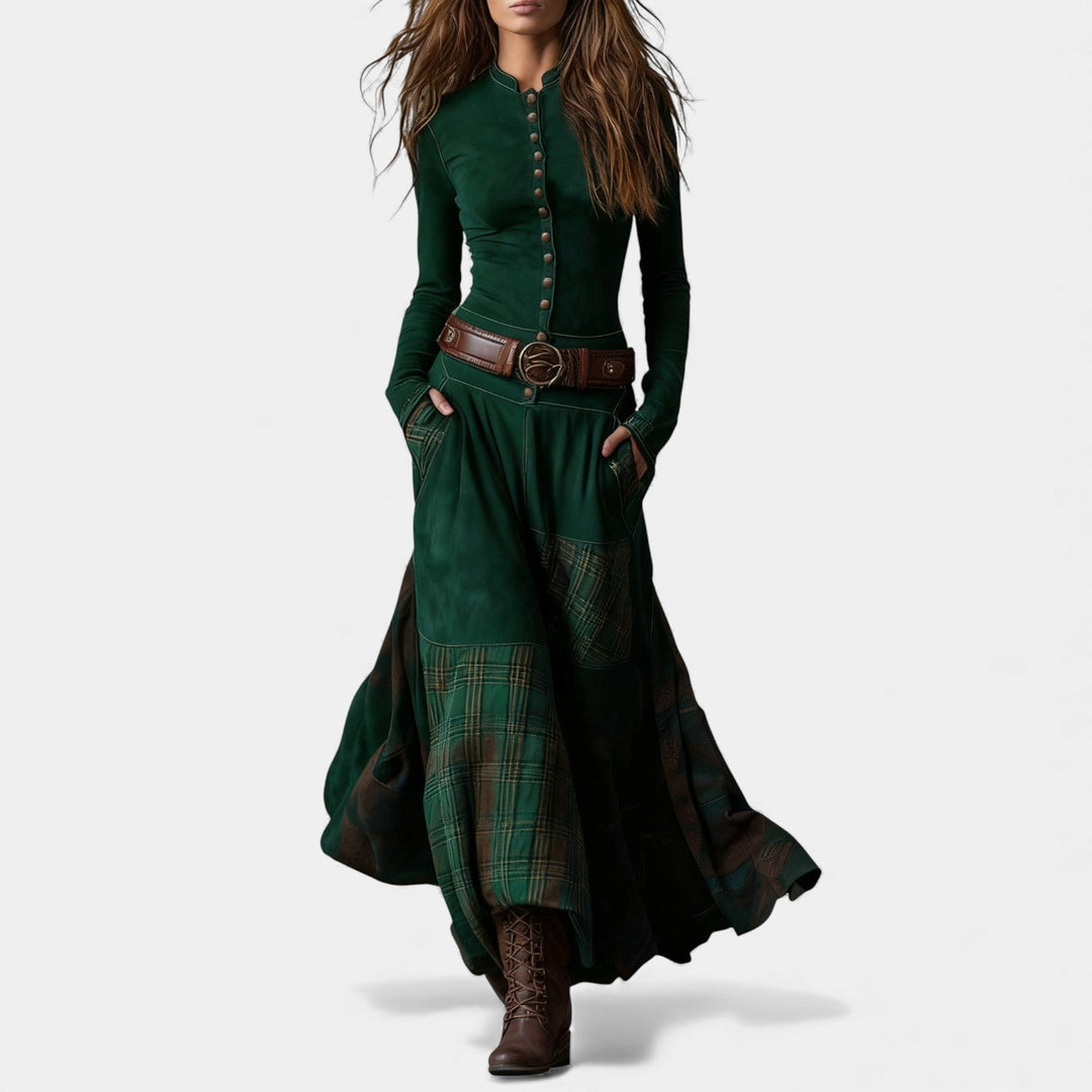 Helena – Vintage maxi šaty