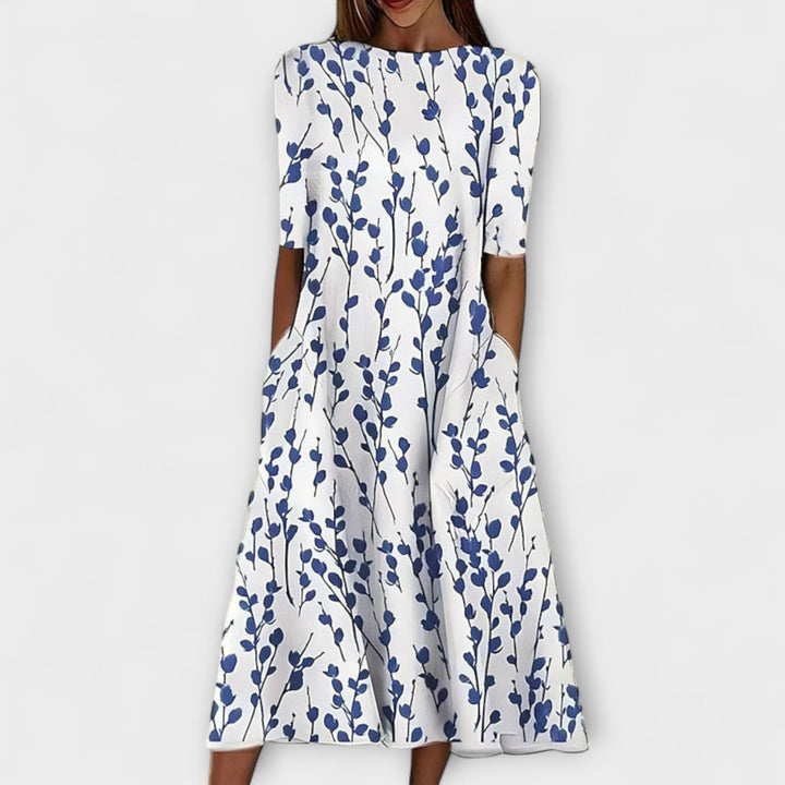 Adelina - Květinové šaty pobřeží