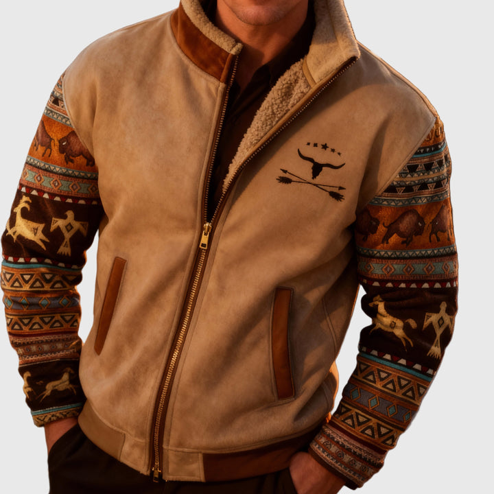 Marek – Ethno fleece bunda