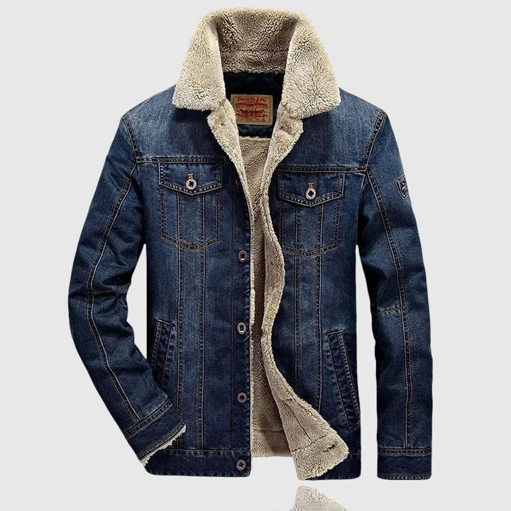 Bohumil - Džínová bunda s vnitřní podšívkou