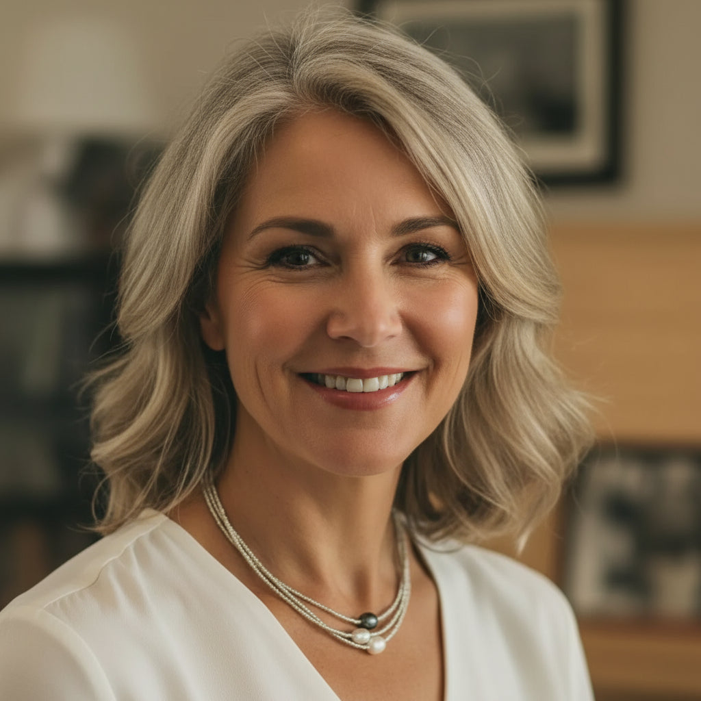 Náhrdelník inspirovaný starožitnostmi s perlami