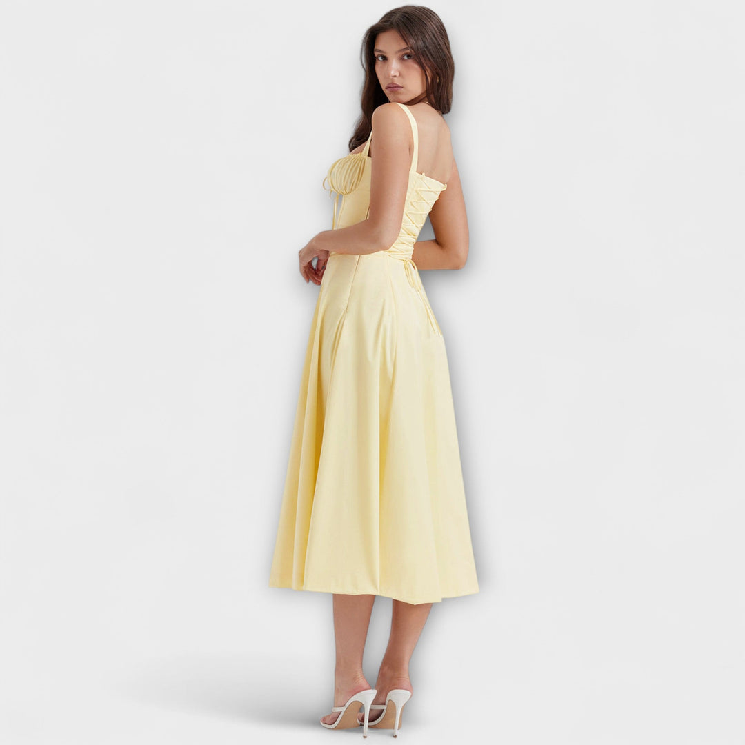 Zipporas - Přizpůsoben dress s moderním jarním květinovým potiskem