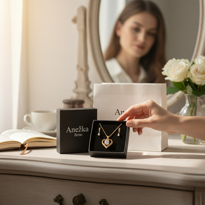Lucie – Elegantní srdcový šperk pro výjimečné ženy