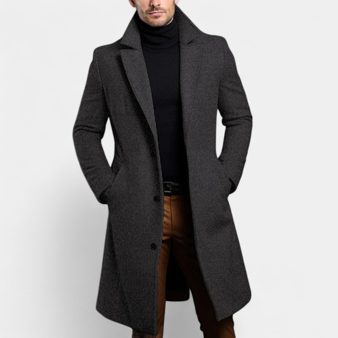 Adam – Elegantní pánský kabát s klopou