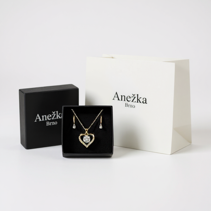 Lucie – Elegantní srdcový šperk pro výjimečné ženy