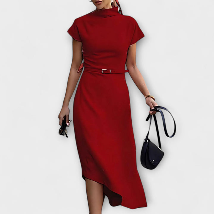 Amelia - Asymetrické městské šaty