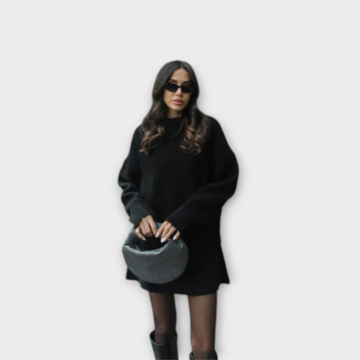 Carol – Pletený set blůzy a kalhot